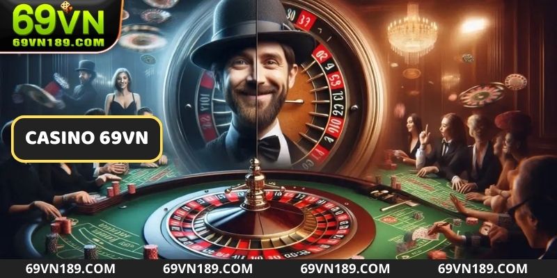 Sơ lược về sảnh game casino tại link 69VN